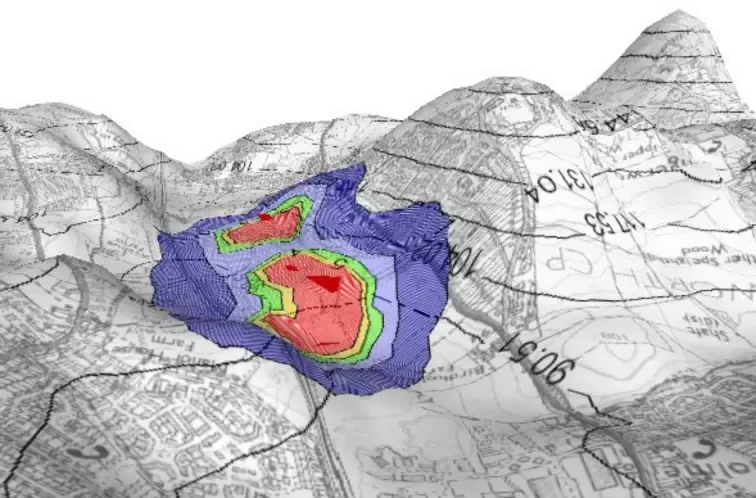 Modelling odour impact with ISC model